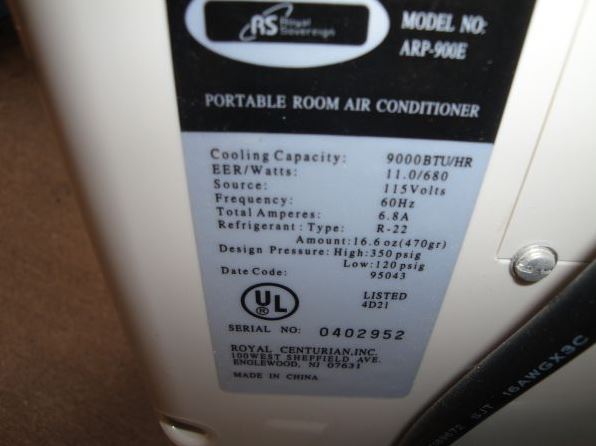air conditioner floor unit 9000 btu like new!! - $225 thumbnail 2