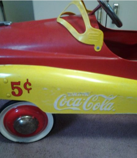 coca cola 1952 pedal car - $300 thumbnail 3