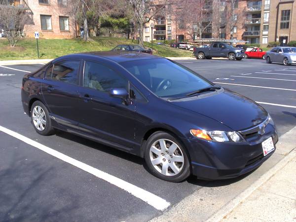2007 honda civic ex - $8,500 thumbnail 2