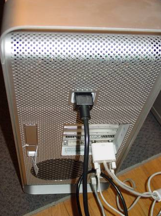 apple 8-core mac pro 2,1 w/dual quad core xeon 3.0's - 16gb of ram - $875 thumbnail 2