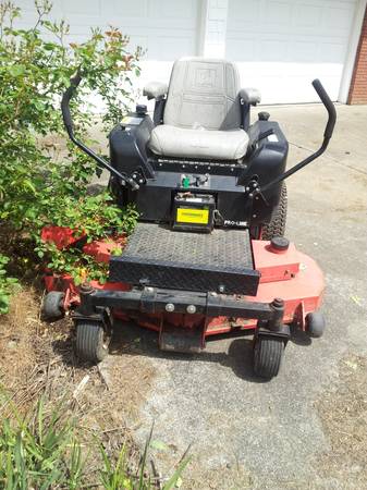 zero turn lawnmower - $850 thumbnail 2