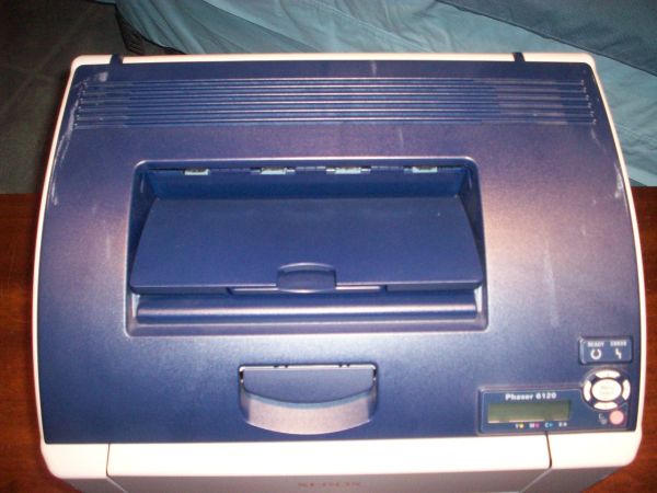 xerox phaser 6120 color laser printer - $125 thumbnail 4