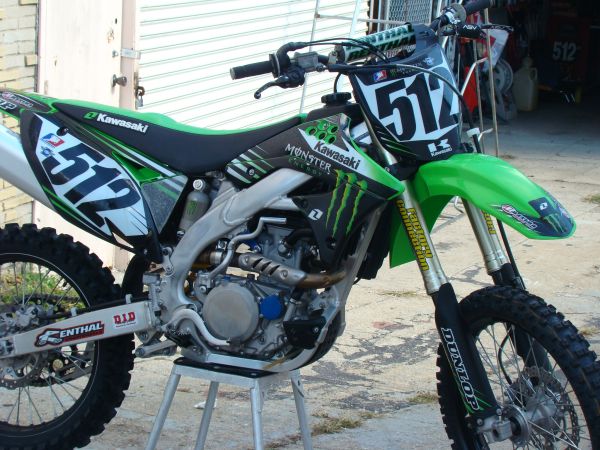 2009 kawasaki kx450f - $4,200 thumbnail 3