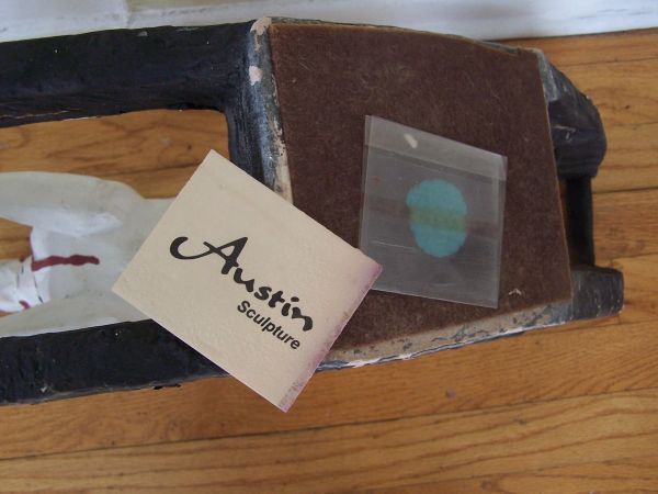 austin sculpture rocking horse art vintage horse - $80 thumbnail 2