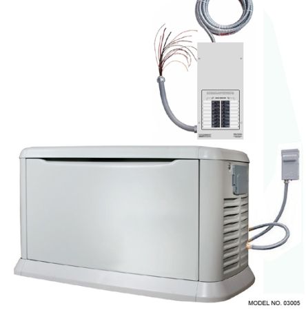 super quiet whole house generator (propane) - $3,492 thumbnail 2