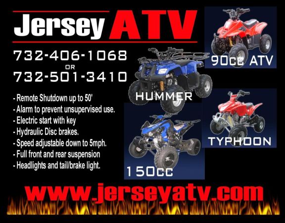 new kids atv 4- stroke 90cc motor - $595 thumbnail 2