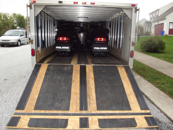 polaris snowmobile and trailer package - $7,999 thumbnail 2