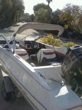 1990 boat bay liner 50 hp 16 feet - $1,950 thumbnail 4
