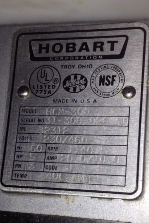 hobart vcm heavy duty commercial mixer - $2,000 thumbnail 4