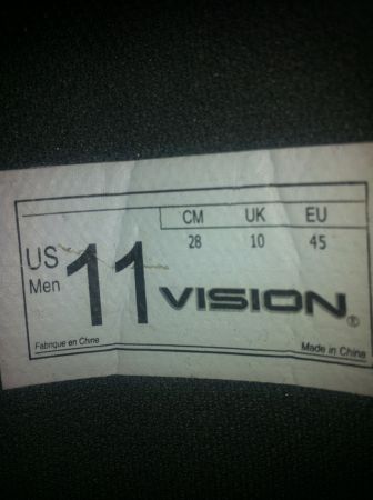 snow board "never used" agressor size 11 black - $300 thumbnail 4