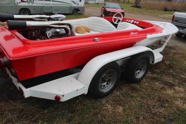 1974 hallet jet boat - $7,500 thumbnail 3