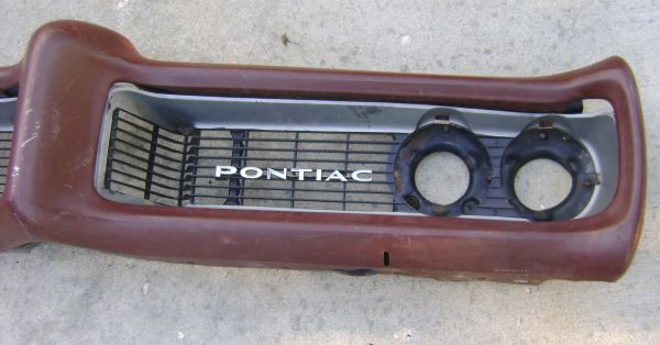 68-69 pontiac gto lemans steel front bumper assembly - $350 thumbnail 2