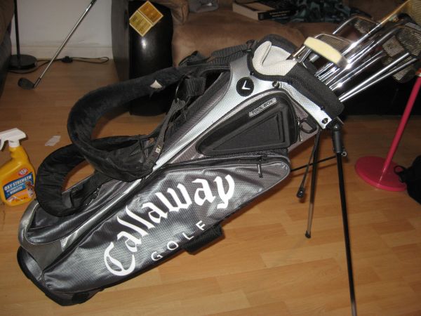 golf club set with carrying bag - $120 thumbnail 3