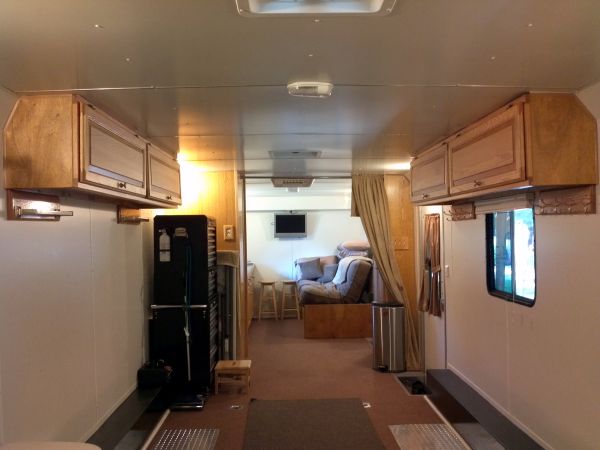 2010, 34ft car trailer w/lvg-area (trade) - $18,750 thumbnail 3