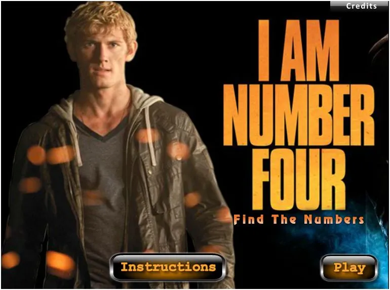 I Am Number Four Find The Numbers