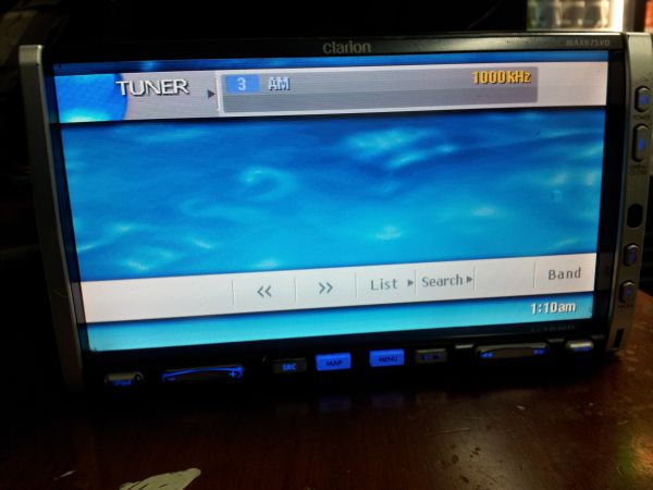 clarion tv radio ...no trades - $125 thumbnail 3