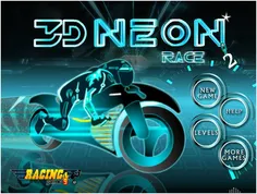 3D Neon Race 2
