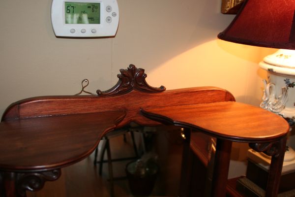 walnut curio display - $189 thumbnail 2