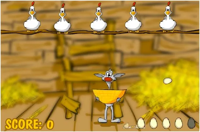 Binki on the Chicken Farm
