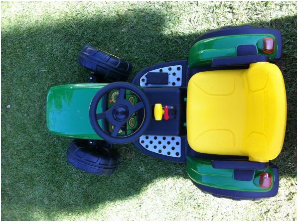 john deere farm power tractor and trailer 12v battery brand new - $180 thumbnail 3