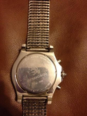 richard & co 9.2 ct diamond men's watch - $3,000 thumbnail 4