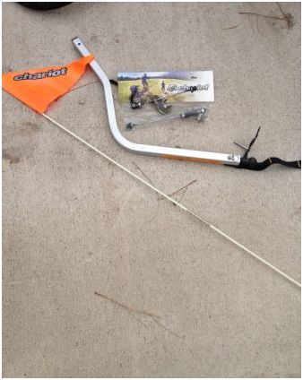 chariot cougar 1 - stroller jogger bike trailer all in one - $500 thumbnail 3