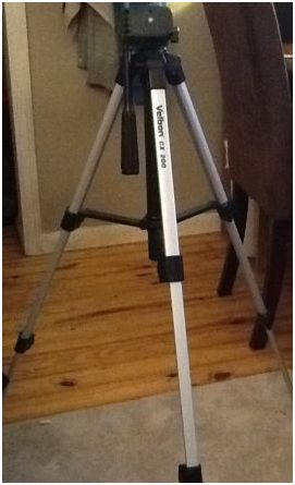 cannon digital rebel xt, lowepro case, and a vx200 tripod - $300 thumbnail 3