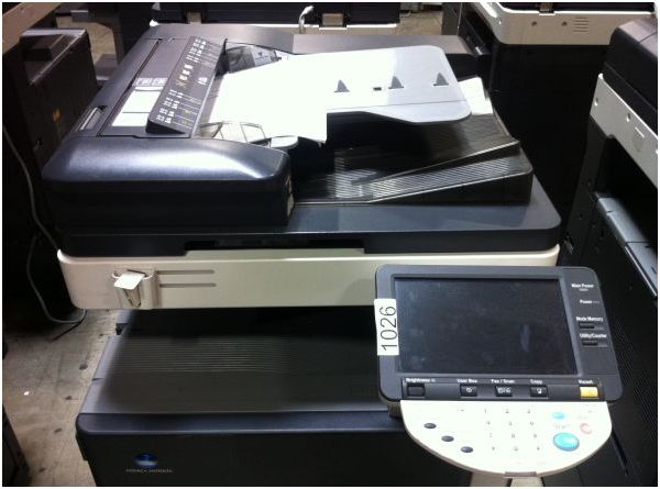 used konica bizhub c353 color copier (#1026) - $1,250 thumbnail 2
