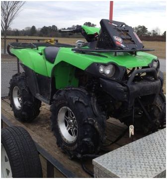 2007 kawasaki brute force 750 4x4 atv - $4,650 thumbnail 3