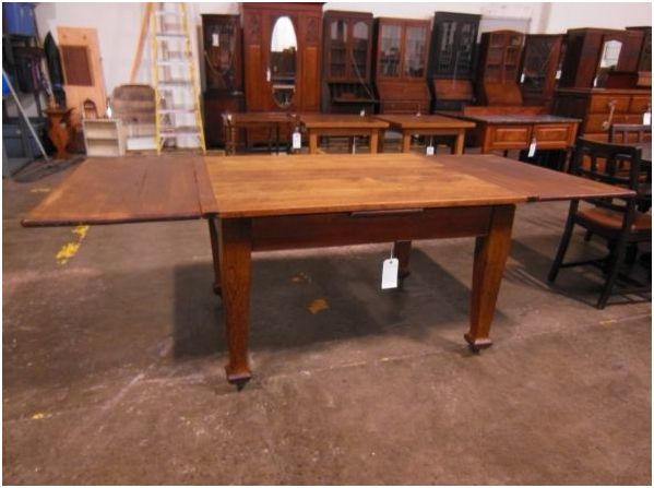 rustic 1900's pine table - $995 thumbnail 2