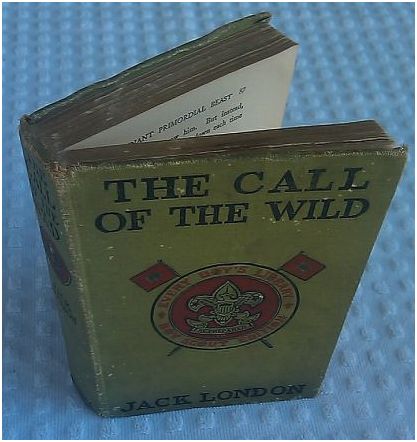 jack london ~ the call of the wild * 1915 * boy scouts edition hc - $125 thumbnail 2