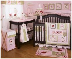 kidsline ladybug complete nursery crib bedding & decor collection - $145 thumbnail 2