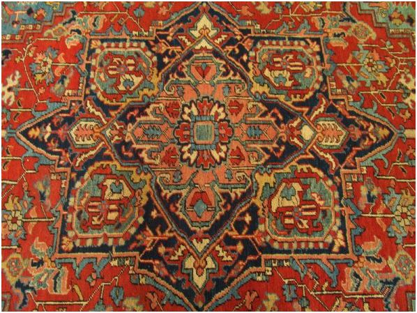 heriz persian carpet 100 years old - $2,150 thumbnail 3
