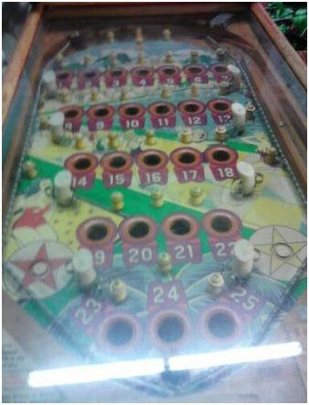 1952 bally's palm beach 5 cent pinball machine - $400 thumbnail 3