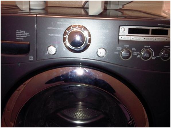 lg washer & gas dryer set - platinum - $1,500 thumbnail 3