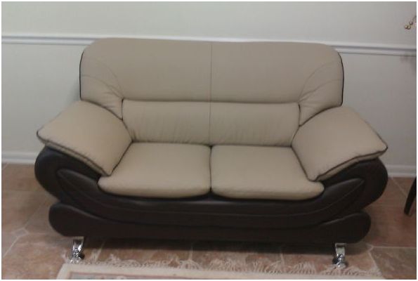 italian leather sofa set - $1,200 thumbnail 3