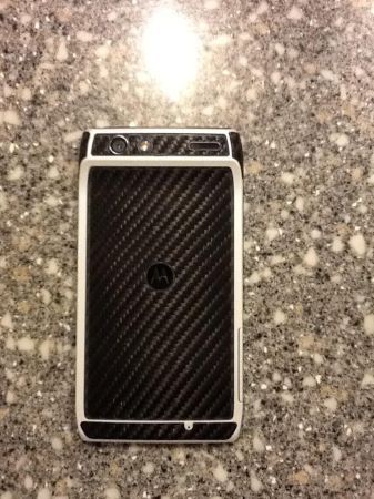 motorola droid razr white 16g - $225 thumbnail 2