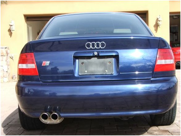 2000 audi s4 with chrome rims - $3,000 thumbnail 3