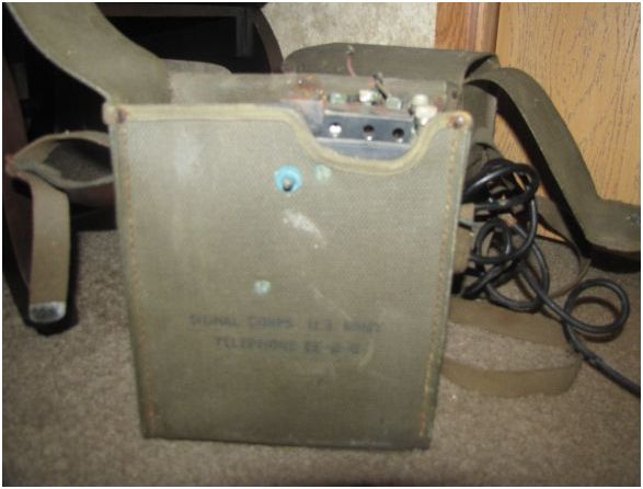 2 ww2 u.s. army field radios ee-8-b - $150 thumbnail 3