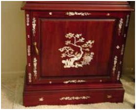 chinese/asian style grandfather clock - $550 thumbnail 2