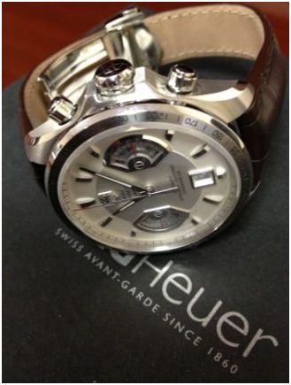 new tag heuer grand carrera mens watch - $2,900 thumbnail 3