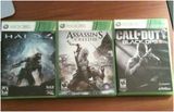 X-BOX 360: Halo 4, Black Ops 2, and Assassins Creed 3