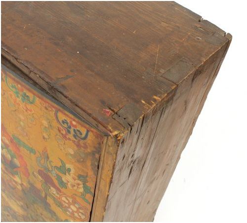antiques asian tibet cabinet - $7,000 thumbnail 2