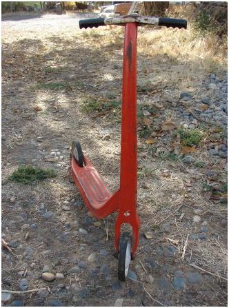 vintage kids scooter - $65 thumbnail 2