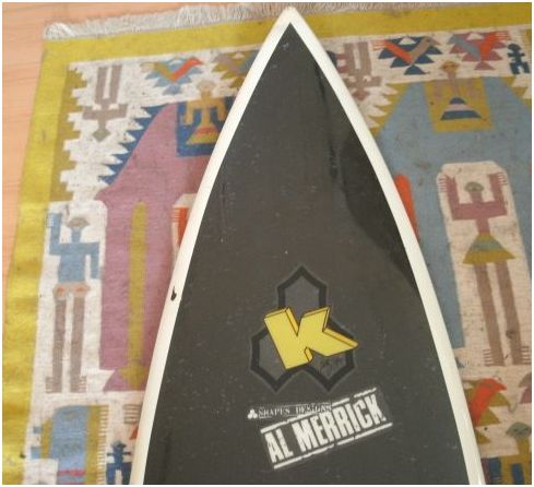 6' al merrick channel islands carbon fiber hollow k. slater surfboard - $325 thumbnail 4