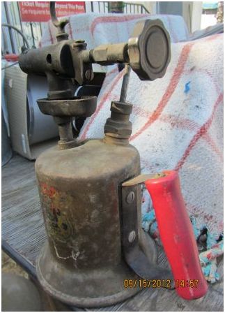 1920's combination solder and blow torch - $40 thumbnail 4