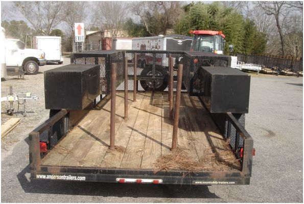 2007 anderson utility trailer 76''x16' - $1,800 thumbnail 3