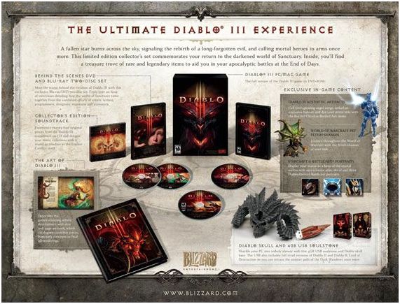 diablo 3 collector's edition brand new - $150 thumbnail 2