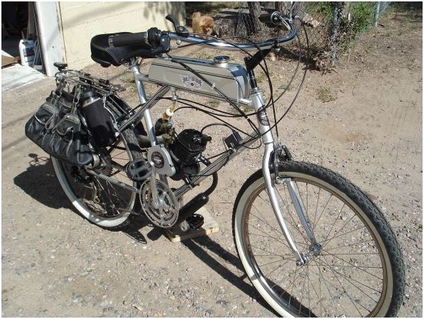 1911 h-d, brand new 66cc gas engine/ antique style motor bike - $700 thumbnail 2