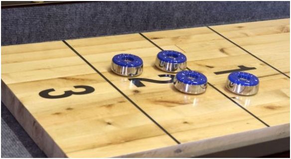 9' tournament quality shuffleboard table - brand new in the box - $1,099 thumbnail 3